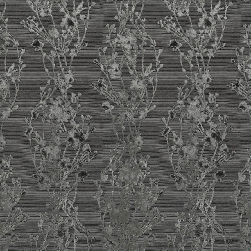 Provence "Charcoal" Abstract artwork, Wall covering